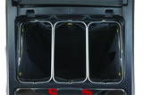 Rubbermaid Executive Triple Waste Wire Bag Divider - Cafe Supply
