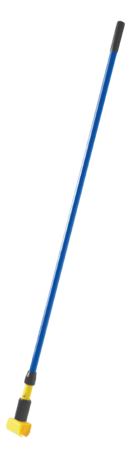 Rubbermaid 152.4cm Gripper Clamp Style Fibreglass Wet Mop Handle, Blue - Cafe Supply