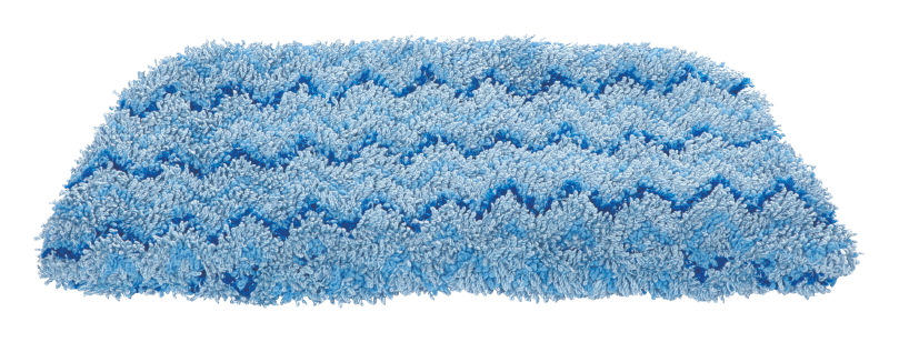 Rubbermaid Microfibre Flexi-Frame Damp Mop Cover, Blue - Cafe Supply