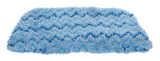 Rubbermaid Microfibre Flexi-Frame Damp Mop Cover, Blue - Cafe Supply
