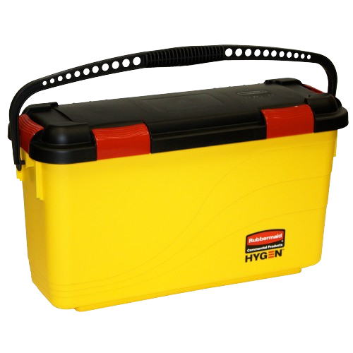 HYGEN™ Microfibre Charging Bucket, Yellow - Cafe Supply