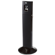 Rubbermaid Metropolitan Smokers Pole, Black - Cafe Supply
