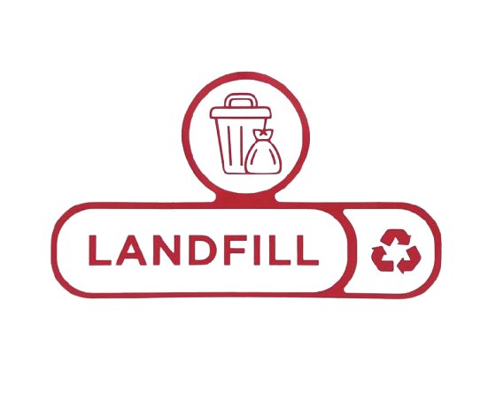 RCP Slim Jim Recycling Station Billboard Label - Cafe Supply