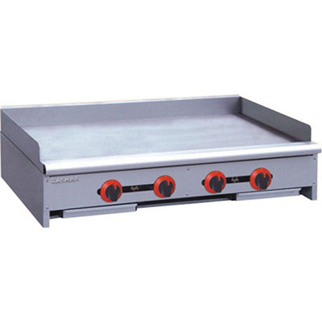 RGT-48EULPG Four Burner Gas Griddle LPG - Cafe Supply