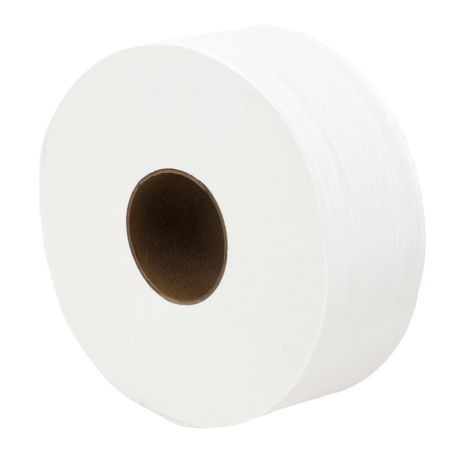 Recycled Jumbo Toilet Roll 2-Ply 300m - Cafe Supply