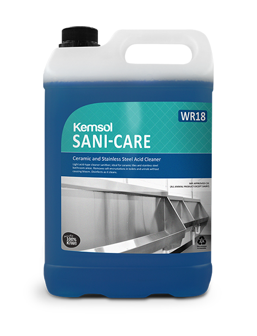 Kemsol Sani-Care Acid Cleaner 5L - Cafe Supply