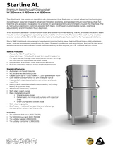 Premium Heavy Duty Passthrough Dishwasher