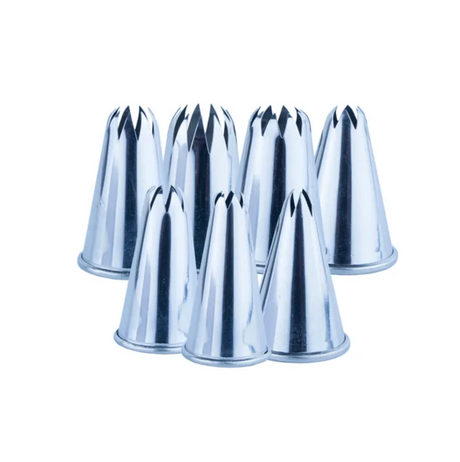 Dec Tube S/S 7Pc Star - Cafe Supply
