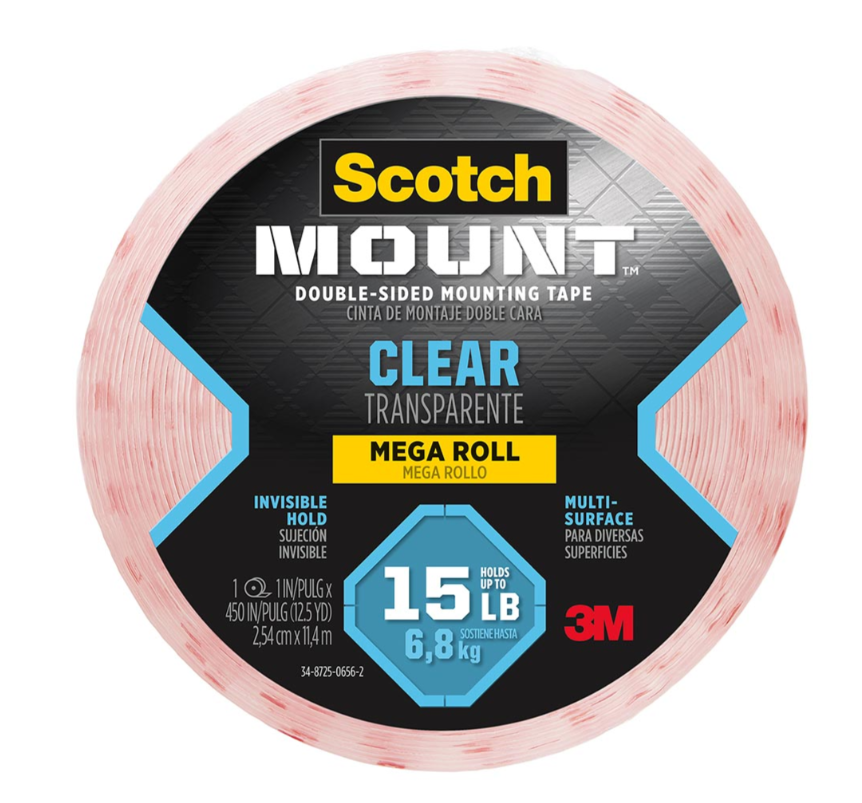 Scotch Mounting Tape 410H-LNG Clear 25mmx11.4m - Cafe Supply
