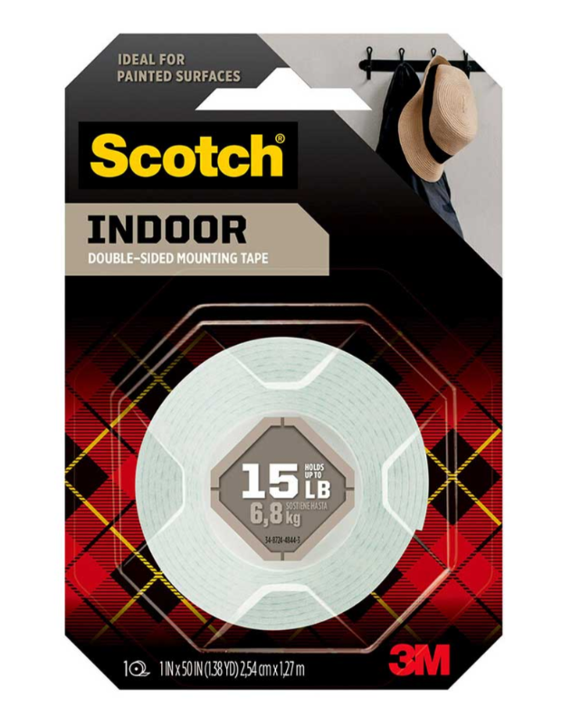 Scotch Indoor Mounting Tape 114S 25.4mmx1.27m - Cafe Supply