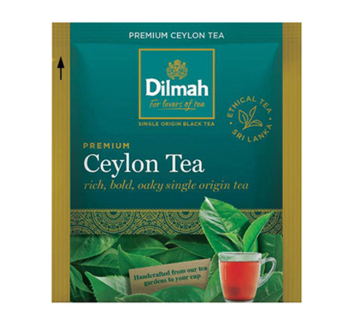 Dilmah Premium Ceylon Black Enveloped Tea Bags, 500/CTN - Cafe Supply