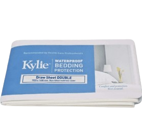 Kylie, Draw Sheet Single - Waterproof Bedding Protection - Cafe Supply