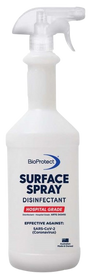 BioProtect Surface Spray Disinfectant 550ml Spray Bottle - Cafe Supply