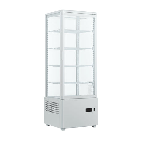 Four Glass Door Counter Top Beverage Display Fridge TCBD108L - Cafe Supply