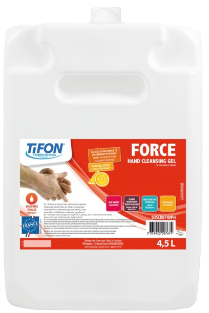 TiFon Force Gel Industrial Hand Cleaner 4.5L - Cafe Supply