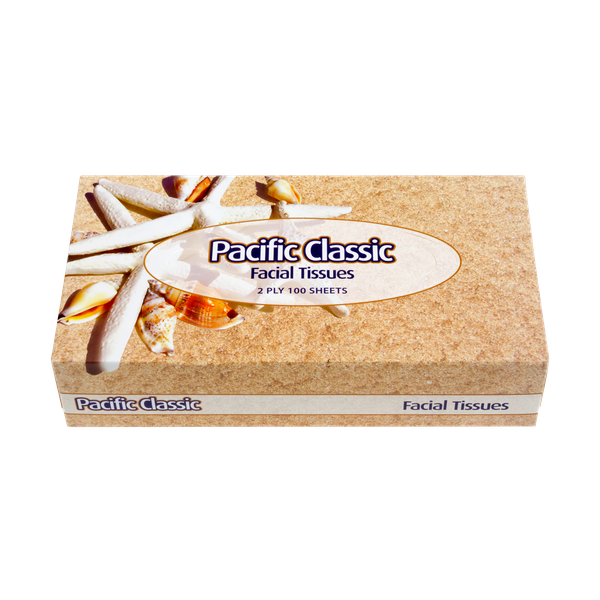 Pacific Classic 2-Ply Facial Tissue - Cafe Supply