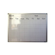 MONTHLY PLANNER | Magnetic Whiteboard | 600 x 800mm |PORCELAIN - Cafe Supply