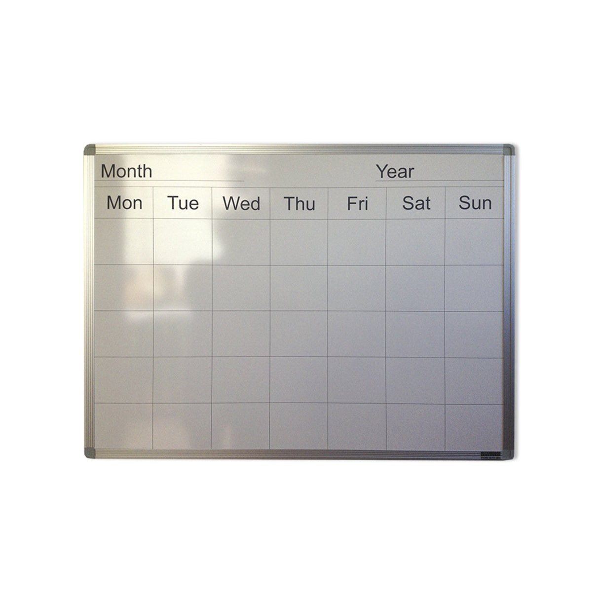 MONTHLY PLANNER | Magnetic Whiteboard | 600 x 800mm |PORCELAIN - Cafe Supply