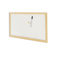 ECONOMY WHITEBOARD | Wood Frame - Cafe Supply