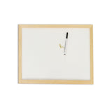 ECONOMY WHITEBOARD | Wood Frame - Cafe Supply