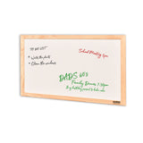 PORCELAIN WHITEBOARD | Wood Frame | NZ MADE - Cafe Supply