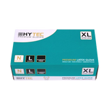 Hytec Natural Latex Gloves, Powder Free - Cafe Supply