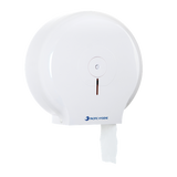Pacific Hygiene Single Jumbo Toilet Roll Dispenser - White - Cafe Supply