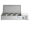 FED-X Salad Bench with Stainless Steel Lid – XVRX1200/380S - Cafe Supply