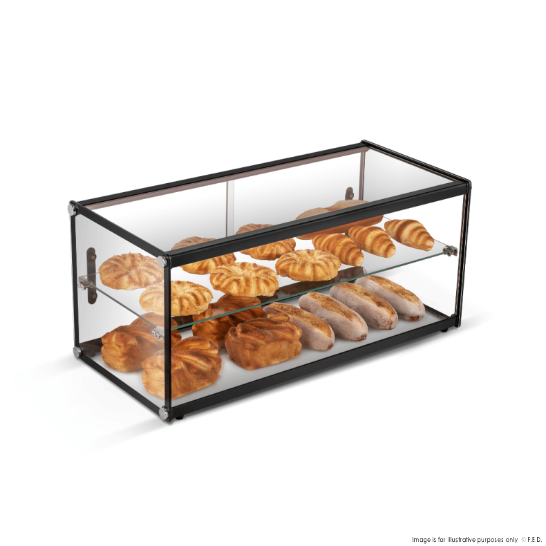 Bonvue Pre-assembled Two Layer Ambient Showcase – AD2-830 - Cafe Supply