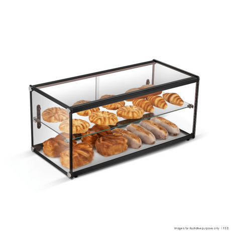 Bonvue Pre-assembled Two Layer Ambient Showcase – AD2-830 - Cafe Supply