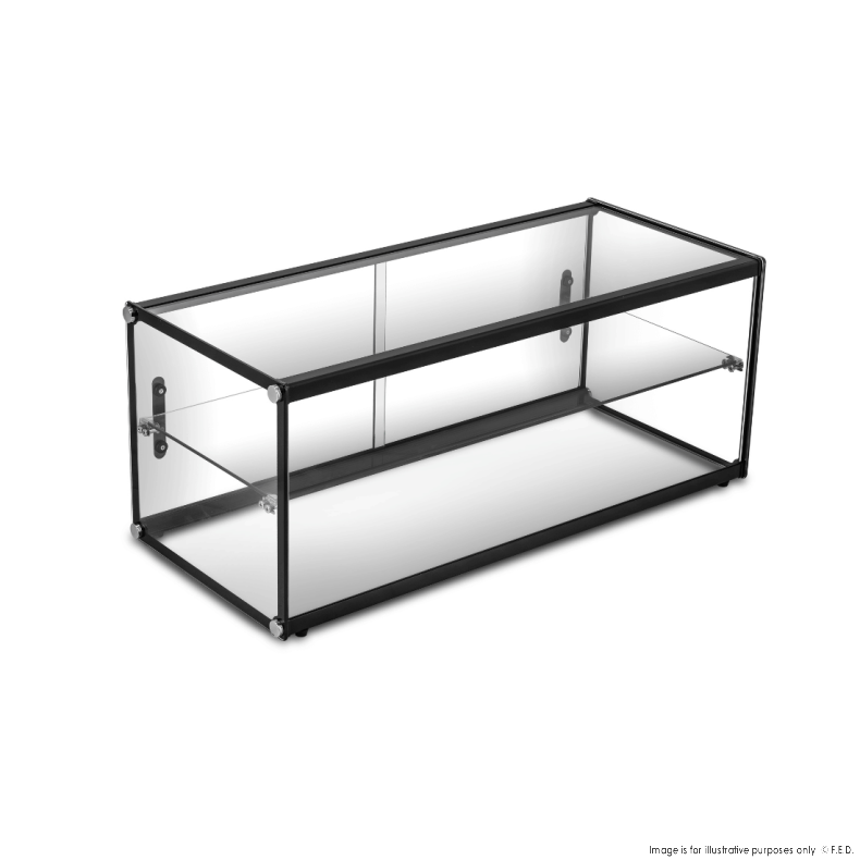Bonvue Pre-assembled Two Layer Ambient Showcase – AD2-900 - Cafe Supply