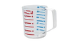 Rubbermaid BOUNCER® Cup, Measuring Cup, 236ml, Clear - Cafe Supply