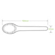 15cm Plant Fibre Spoon - Cafe Supply