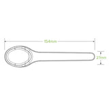 15cm Plant Fibre Spoon - Cafe Supply