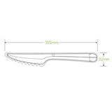 15cm Plant Fibre Knife - Cafe Supply