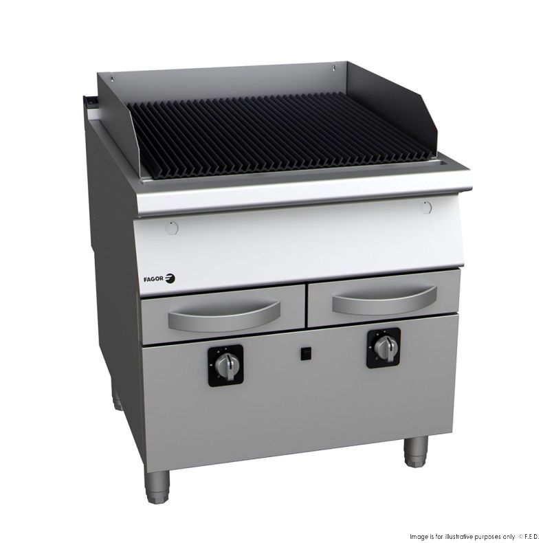 Fagor Kore 700 Series Bench Top Gas Chargrill – B-G7101 - Cafe Supply