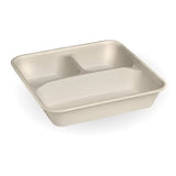 3-Compartment Large Natural Plant Fibre Takeaway Base