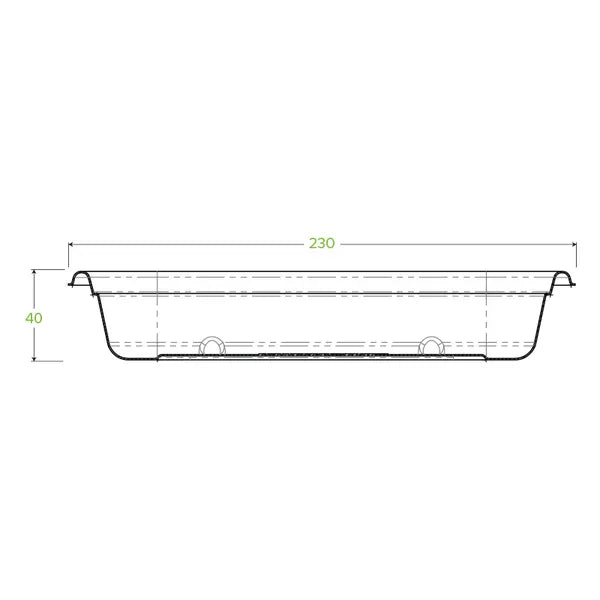 750ml White Plant Fibre Takeaway Base - Cafe Supply