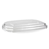 600 & 950ml Clear RPET Octa Takeaway Lid - Cafe Supply