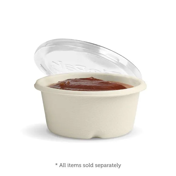 60ml White Plant Fibre Sauce BioCup