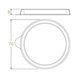 60ml PLA Sauce BioCup Lid