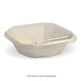 750ml Natural Plant Fibre Octa Takeaway Base - Cafe Supply