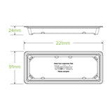 Long Plant Fibre Sushi Tray - Cafe Supply