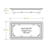 Small Plant Fibre Sushi Tray - Cafe Supply