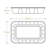 1kg Plant Fibre Produce Tray - Cafe Supply