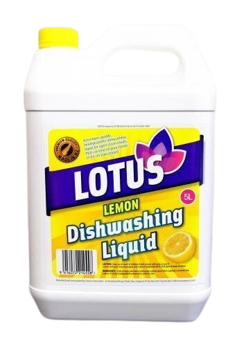 Lotus Lemon Dishwashing Liquid 5L - Cafe Supply