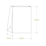 #20 SOS Kraft Paper Bag - Cafe Supply
