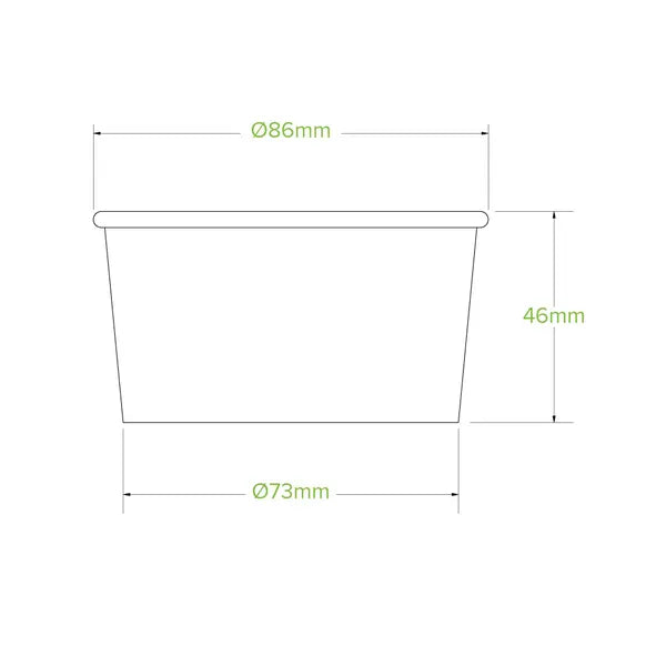 150ml / 5oz Ice Cream BioCup - Cafe Supply