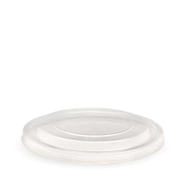 500-1,000ml PLA Kraft BioBowl lid - Cafe Supply