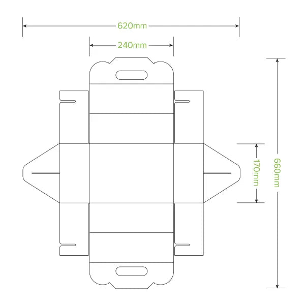 Carry Tray Box - Cafe Supply